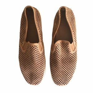 Tory Burch Jesse Perforated Slip On Sneaker Sz 11